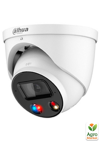 4 Мп IP камера Dahua DH-IPC-HDW3449H-AS-PV-S3 (2.8 мм) WizSense з активним відлякуванням