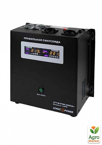 ИБП LogicPower с правильной синусоидой 24V LPY- W - PSW-2000VA /1400Вт 10A/20A (4146)