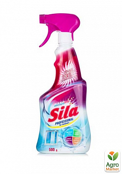 Средство для мытья стекла "Sila" Professional (с распылителем) 500 мл 2