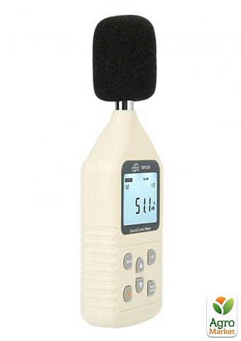 Измеритель уровня шума (шумомер), фильтр А/С  BENETECH GM1358 - фото 5