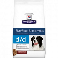 Hill's Prescription Diet Canine D / D Сухий корм для дорослих собак з качкою і рисом 2 кг (9117000)2