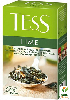 Чай зеленый ТМ "ТЕСС" Lime 90 г2