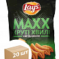 Картопляні чіпси (Сир та цибуля) MAX ТМ "Lay's" 120г упаковка 20шт