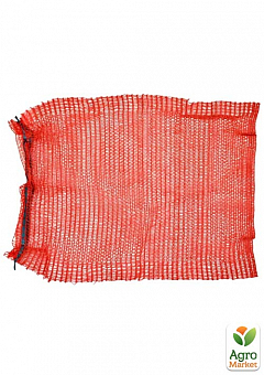 Сітка-мішок для пакування цибулі із зав'язкою, червона, 40х60 см, до 20 кг TM "Technics" 69-220-12