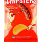 Чіпси натуральні Ковбаски гриль ТМ "CHIPSTER`S" 130г упаковка 16 шт цена