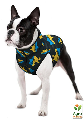 Курточка для собак WAUDOG Clothes малюнок "Дім", S30, В 57-59 см, С 46-50 см (5731-0230) - фото 2