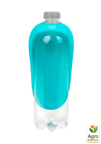 Поилка-насадка на бутылку WAUDOG Silicone, 165х90 мм голубой (50772) - фото 3