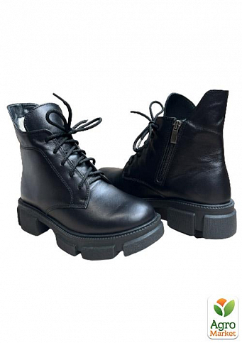 Женские ботинки зимние Amir DSO115 36 22,5см Черные - фото 6