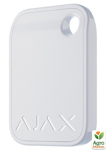 Брелок Ajax Tag white (комплект 100 шт) для управління режимами охорони системи безпеки Ajax - фото 3