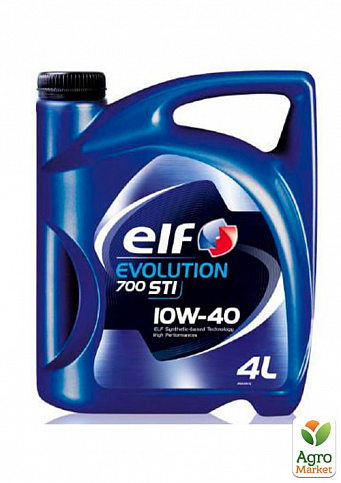 Олія моторна Elf Evolution 700 STI 10W40/4л. / (ACEA A3/B4, API SL/CF, VW 501.01/505.00) ELF 12-4 STI
