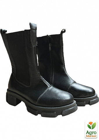 Жіночі зимові черевики Amir DSO3640 40 25см Чорні - фото 3