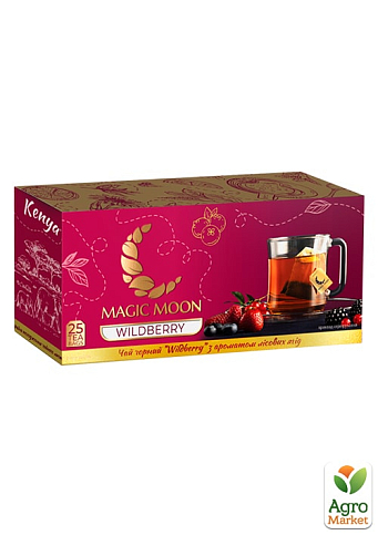 Чай черный Wildberry TM "Magic Moon" 25 пакетиков по 1.8 г