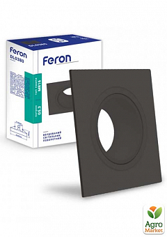 Встраиваемый поворотный светильник Feron DL0380 черный (01780)2