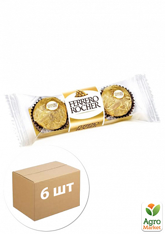 Цукерки Роше ТМ "Ferrero" 37,5г упаковка 6шт