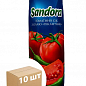 Сок томатный (с солью) пикантный ТМ "Sandora" 0,95л упаковка 10шт