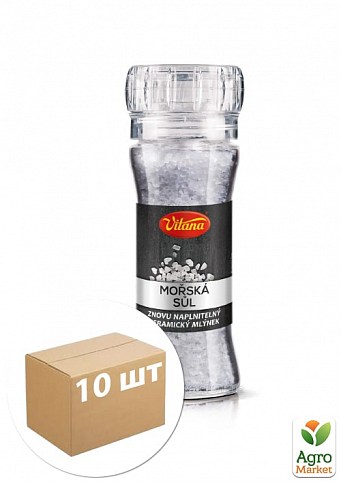 Морська сіль (млин) ТМ "Vitana" 150г упаковка 10шт