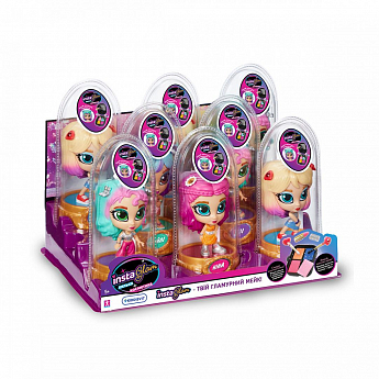 Игровой набор с куклой и косметикой 2 в 1 Instaglam S1 – НИНА - фото 3