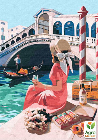 Картина по номерам - Очаровательная Венеция  Идейка KHO2568