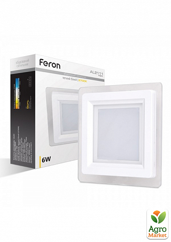 Светодиодный светильник Feron AL2111 6W белый (01630)