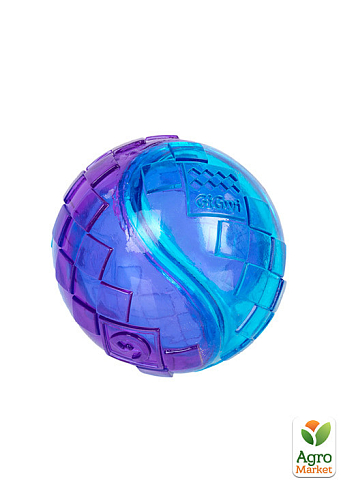 Игрушка для собак Два мяча из пищалки GiGwi Ball, TPR резина, 6 см (75328)