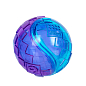 Игрушка для собак Два мяча из пищалки GiGwi Ball, TPR резина, 6 см (75328)
