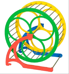 Природа Беговое колесо для хомяков, d - 14 см (4081790)1