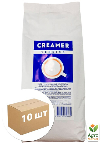 Сухое молоко Creamer (для вендинга) ТМ "Ambassador" 1кг упаковка 10 шт