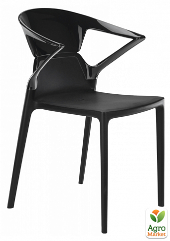 Кресло Papatya Ego-K черное сиденье, верх черный (2362)