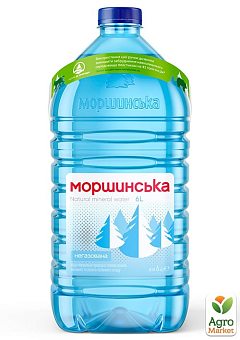 Минеральная вода Моршинская негазированная 6л 1