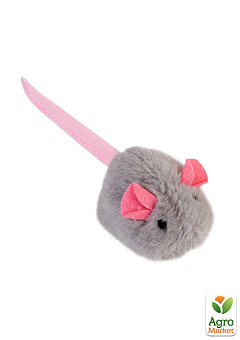 Іграшка для кішок Мишка з електронним чіпом GiGwi Melody chaser, штучне хутро, 6 см (75040)1