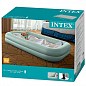 Надувная кровать с ручным насосом, односпальная ТМ "Intex" (66810) цена