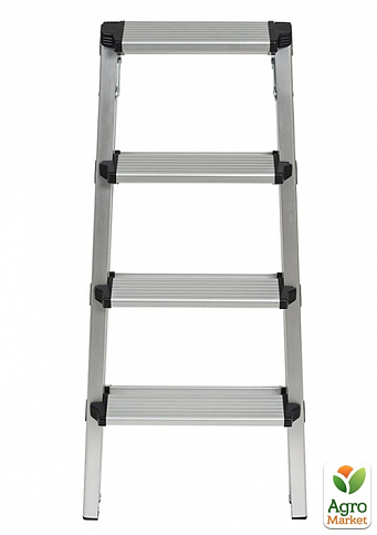 Лестница алюминиевая двухсторонняя Кентавр 4Д - фото 4