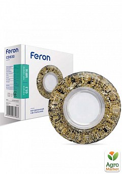 Встраиваемый светильник Feron CD830 с LED подсветкой (40023)2
