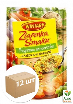 Приправа 10 овочів універсальна ТМ "Wіniary" 200г упаковка 12шт1