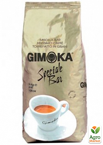 Кава зернова (Oro Speciale Bar) золота ТМ "GIMOKA" 3кг упаковка 4шт - фото 2