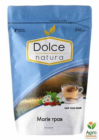 Чай Магія трав (трав'яний) дой-пак ТМ "Dolce Natura" 250г упаковка 6шт - фото 2
