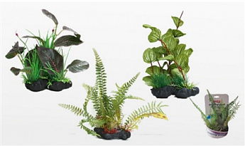 Растения искусственные Вейв Растение искусственное AMAZING PLANT 25-30см (1802390)
