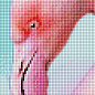 Алмазная мозаика - Розовый фламинго Идейка AMO7470 купить