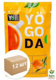 Чай обліпиховий (з імбиром та бадяном ТМ "Yogoda" 50г упаковка 12шт1