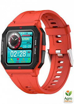 Smart Watch Gelius Pro GP-SW006 (Old School) (IPX7) Red1