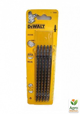 Полотно пильне DeWALT для деревини, прямий, L = 152, WL = 116, 4 мм, макс. глибина різу - 100 мм, 5 шт DT2169 ТМ DeWALT
