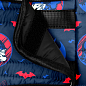 Курточка-накидка для собак WAUDOG Clothes, рисунок "Бэтмен голубовато-красный", L, А 41 см, B 58-70 см, С 42-52 см (505-4003) цена