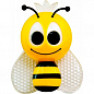 Нічник Lemanso Бджілка 4 LED*RGB із сенсором жовта / NL162 (311018)