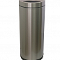 Ведро для мусора JAH 25 л круглое серебряный металлик без крышки и внутреннего ведра (6339)