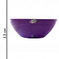 Вазон подвійне дно "Calipso фіолетовий" ТМ "Santino" висота: 13см, довжина: 35см, 3,3л