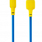 Кабель USB Gelius Full Silicon GP-UCN001L Lightning Yellow/Blue купить