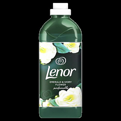 LENOR Концентрированный Кондиционер для белья Изумруд и Цветок Айвори 1,42 л1