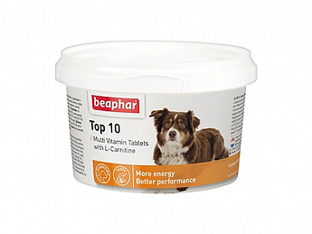 Beaphar Top 10 Мультивітамінна добавка для собак 126 г (1254250)
