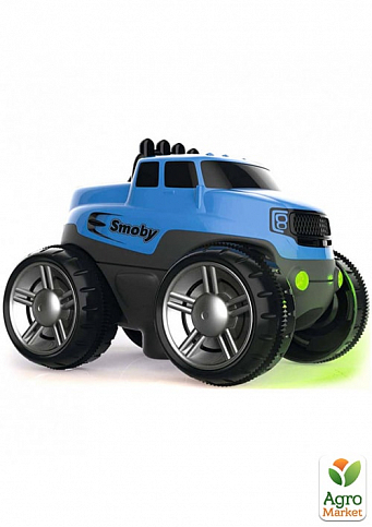 Машинка к треку "Флекстрим" со световыми эффектами и съемным корпусом, 4+ Smoby Toys