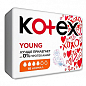 Kotex жіночі гігієнічні прокладки Young Dry Normal (сітка, 4 краплі), 10 шт